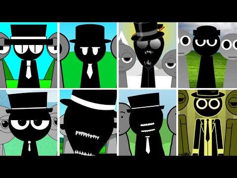 Incredibox - Sprunki ALL MR.BLACK HAT in Random Different Mods.Episode 29