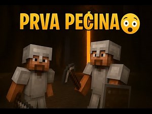 Krenuli sa gradnjom kuće! [Prva Pećina MINECRAFT SERIAL #4]
