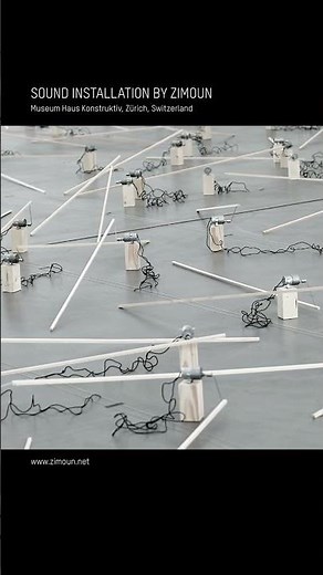 Zimoun : Sound Installation, Museum Haus Konstruktiv Zürich
