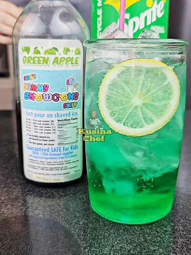 Delicious Green Apple Soda Recipe