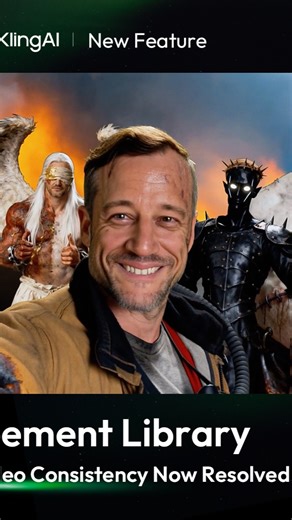 Kling AI on Instagram: "Day 5: Final day of Kling Omni Launch Week. Meet Element Library — a powerful tool for building ultra-consistent elements with easy access for video generation! Build your elements with images from multiple angles, and have Kling O1 remember your characters, items, and backgrounds, for consistent results regardless of how the camera moves or how the scene develops. Video Consistency — Now Resolved. Check out how Kling AI Creative Partner Alex Patrascu @maxescu made his ep