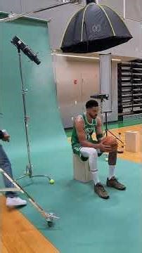 Behind the scenes with Slam 🏀🔥 #jaysontatum #celtics #nba