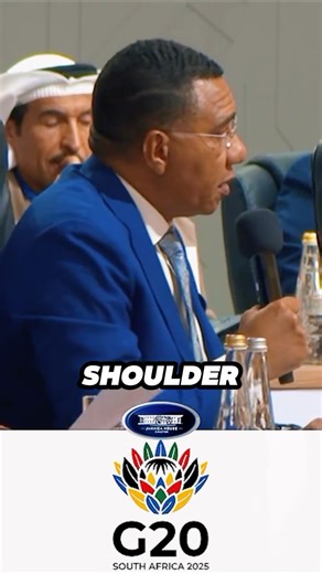 Hon. Andrew Holness 🇯🇲 on Instagram: "At the G20 Summit, I outlined the impact of Hurricane Melissa, one of the most powerful storms ever recorded in the Atlantic. While the full economic toll will take months to finalize, early estimates already show catastrophic losses. For Jamaica, and for small island developing states across CARICOM, the climate crisis is not abstract. It is an immediate and existential threat. A single climate event can erase decades of development and dest