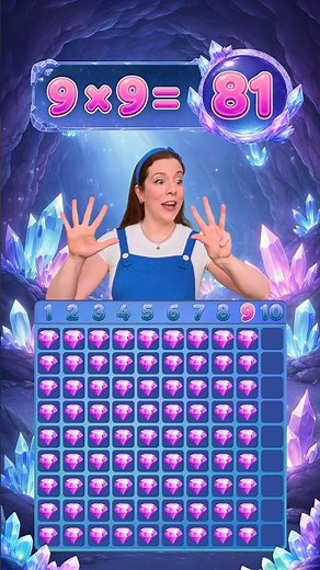 9 Times Table – Multiplication for Kids #education #math #learning #kids #easy #english