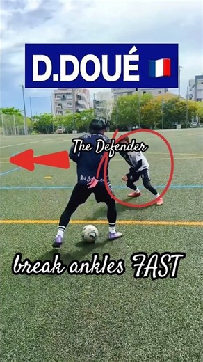 Désiré Doué’s Secret Move to Freeze Defenders! 🤯⚽ #soccer