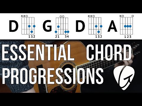 Chord Progression Practice - D G D A - These easy chords are a great place to start