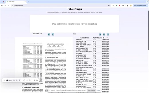 如何快速提取 PDF 中的表格