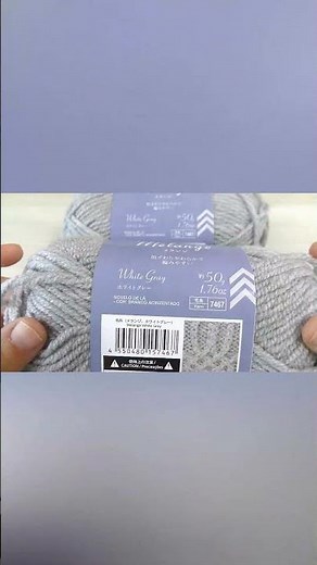 100均毛糸でシンプルな細編みマフラーを編む かぎ針編み
