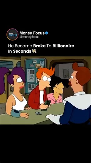 The Funniest Lesson in Financial Literacy Ever 💸🔥 After being frozen for 1,000 years, Fry visits his old bank, jokingly hoping his childhood savings account is still open. The bank teller confirms it is—and that his 93 cents, left untouched, has compounded at 2.25% interest annually for a millennium. The result? “Your current balance is… $4.3 billion.” Fry goes speechless, eyes wide, realizing he’s suddenly a billionaire—not from work or luck, but from simply letting time do its job. Lessons w