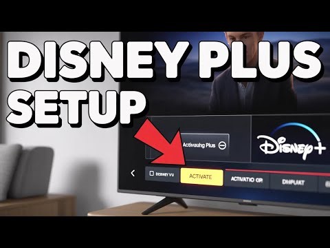 How to activate Disney Plus on Samsung TV - Easy Setup