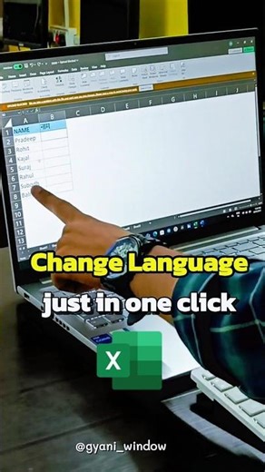 Excel Me English Se Hindi Me Data Convert Karein | Sabse Aasan Trick
