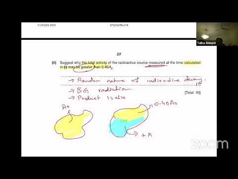 A level Physics 9702 May/June 2019 Paper 42 Past Paper Solution