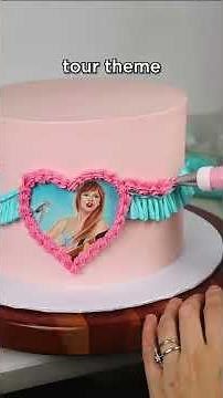 Making a Taylor Swift Cake #taylorswift #cakedecorating
