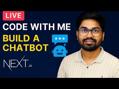 💻 Code With Me | Chatbot | Live Coding Session (Chill + Productive) 20 Sept