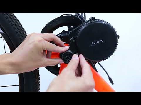 Bafang BBS02B 48V 750W Ebike Motor with LCD Display 8fun Mid Drive Electric Bike Conversion Kits