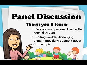 Raising Sensible and Thought Provoking Questions is a Panel Discussion Grade 7 English Lesson