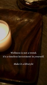 3.6K views | Wellness isn't just a passing trend; it's a lifelong commitment to nurturing your physical, mental, and emotional well-being. Making wellness a lifestyle means prioritizing self-care and making choices that support your health and happiness every day. | The Spa Wellness | Facebook
