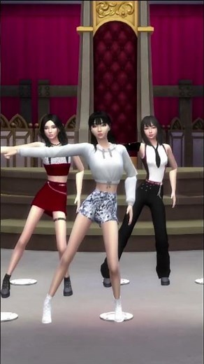 BABYMONSTER ' WE GO UP ' [ THE SIMS 4 DANCE COVER ]
