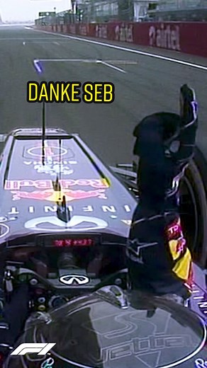 Farewell to Sebastian Vettel from Red Bull Racing