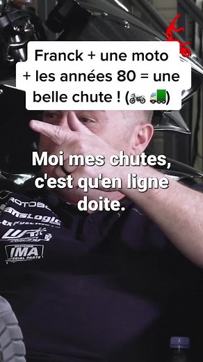 @franckthornbikes nous raconte une chute qu’il a eu dans sa jeunesse ! Et pas des moindres !🥲🙃 #moto #chute #bike #accident #crash