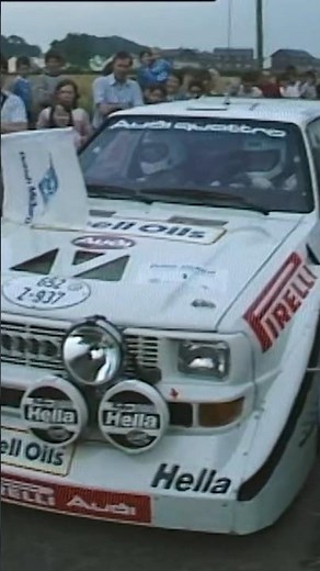 Unseen Group B footage of Michèle Mouton in the her Audi Quattro #rallying #rally #rallyaction
