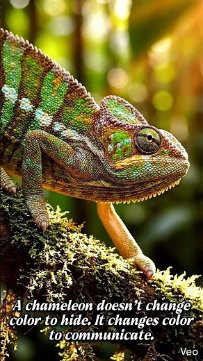 How Chameleons Communicate Without Words | 🌿 Nature’s Hidden Intelligence