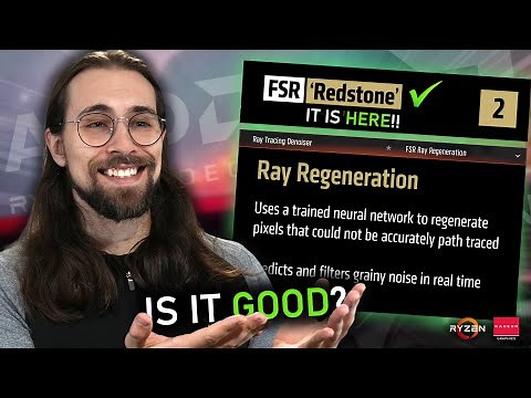 Testing AMD FSR Redstone's Ray Regeneration!! Is it BETA? No performance drop with FSR4 Enabled?!