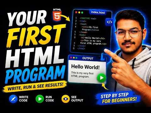 HTML Tags Explained 🔥 | Types & How They Work (Step by Step)