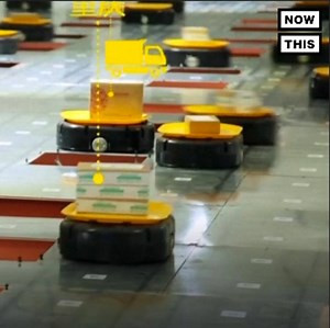 This warehouse replaced most of its human staff with robots | NowThis Earth