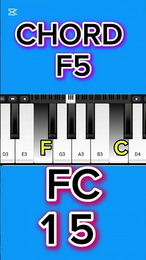 F5 CHORD ON PIANO FOR BEGINNERS|#piano #pianotutorial #music #song #shorts #youtubeshorts