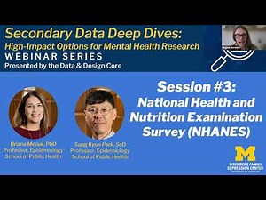 How to Use the NHANES Dataset for Mental Health Research | Secondary Data Deep Dives