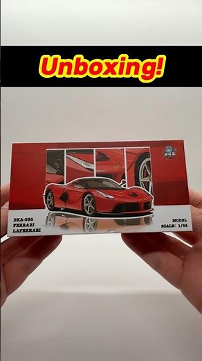 Ferrari LaFerrari 1/64 Unboxing! #diecastcars #hotwheels #diecast #matchbox #automobile #ferrari