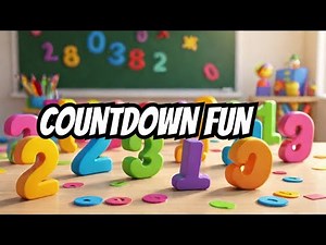 Learn to Count | 20-0 | Fun Kids learning song