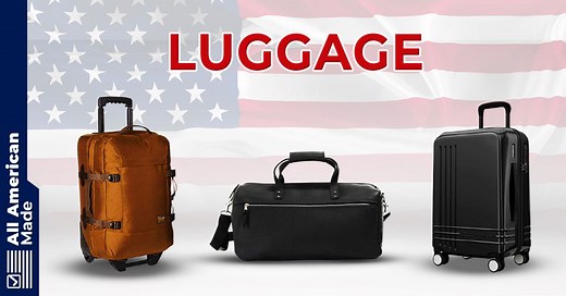 Best Luggage Made in the USA (2025): Full List & Top Picks - All American Made