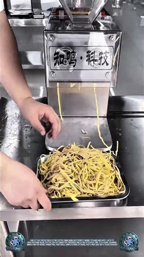 Perfect Strands: Automatic Noodle Cutting Innovation 🍜