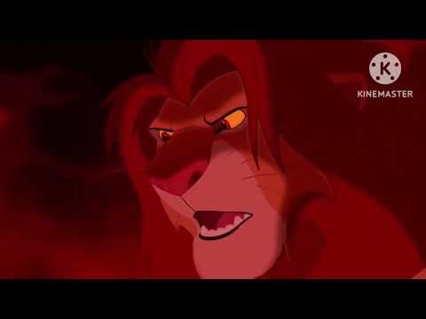The Lion king (1994) - Simba vs. Scar (1996 Deleted Version)