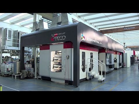 FLEXOGRAPHIC MACHINE | CRYSTAL | UTECO: Flexo with high added value.