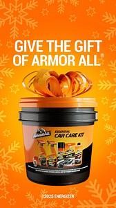 One bucket, hundreds of “wow your car looks great.” That’s the gift of an Armor All® Car Care Kit. | Armor All | Facebook