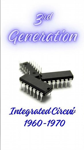 5 generations of Computer systems