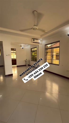 Dalali Mbezi beach Simon on Instagram: "Repost from @dalalimbezibeach_simon • #VYUMBA_VIWILI _VYA_KULALA# INAPANGISHWA #APARTMENT_MBILI# IKO-DAR-ES-SALAAM Tz MAHALI- MBEZI BEACH MAKONDE ——————————————————— KODI TSHS MIL 1,000,000/=KWA MWEZI ________________ MALIPO YA MIEZI 6 APART YA KISASA _________________ KUBWA YA KIFAMILIA ______ YENYE:- Vyumba viwili vya kulala, #Ac Master Sebule dinning Jiko, Choo/Bafu vya ndani public Gypsum Tiles Slides Windows Umeme upo wa Luku yake Maji yapo ya bomba 2