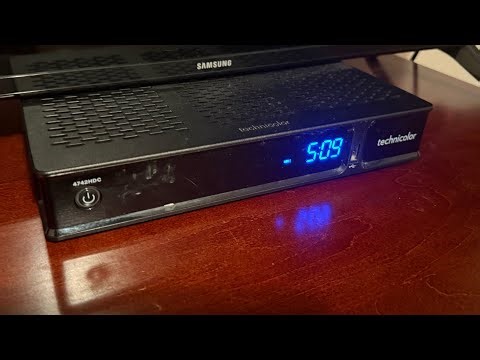 Technicolor [Spectrum] Receiver Box in The Bedroom
