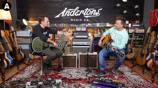 5K views · 69 reactions | Gibson are making amps again! 朗 Lee & Pete are checking out the Gibson Falcon Amps to see how good they really sound!  Want to pick one up? Check them out at Andertons!   View Here: https://bit.ly/4cXmZWh  Full Video: https://bit.ly/4awL5W9 | Andertons Music Co. | Facebook
