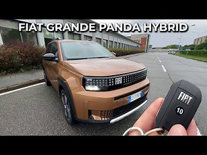 Fiat Grande Panda Hybrid (2025) - POV Driving + Walkaround - Interior, Exterior 4K