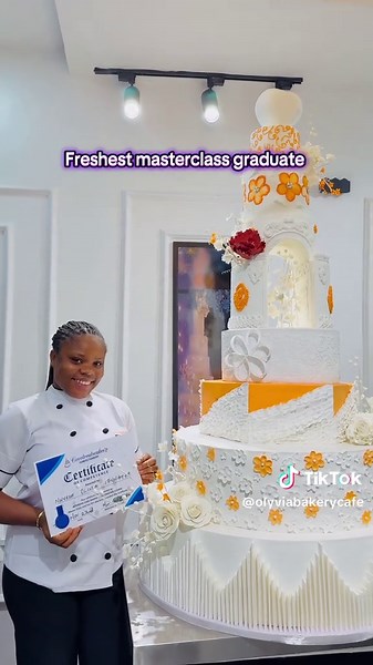 Masterclass Graduate in Owerri Baking School
