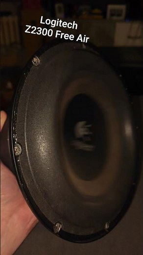 Logitech Z2300 (Tang Band) Subwoofer Free Air Bass Test