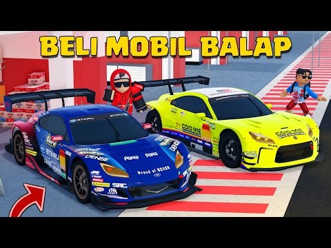 KITA MODIFIKASI MOBIL BALAP KEREN DAN BALAPAN DI SENTUL ROBLOX