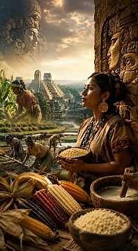 How Maize Built Maya Civilization 🌽 | The Crop That Changed History #maya #ancienthistory
