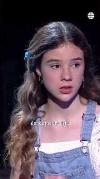 Con 7 años soñaba con ir a OT y ahora es la gran ganadora del programa