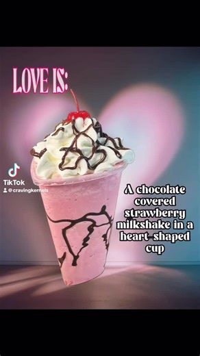 Craving Kernels Popcorn on Instagram: "🥤 Love is... ? Turns out, we’ve been looking for love in all the wrong places (like dating apps and poetry books). We conducted a very official, totally-not-biased survey asking people to define “True Love,” and the results are in. 9 out of 10 people agreed that love isn’t a feeling—it’s a chocolate-covered strawberry milkshake served in a heart-shaped glass. 🍓🍫 As for that 10th person? They probably just have a sensitive tooth. 🦷❄️ Captions options: •