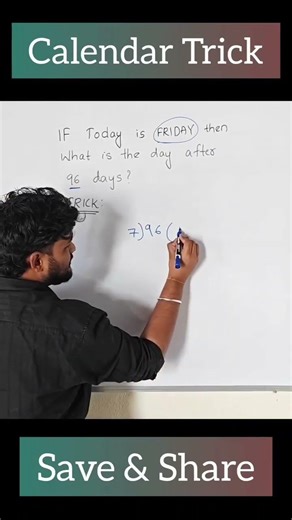 Calendar trick is explained by Abhii @maths hackerr🎓 #RRBGroupD #RRBALP #SSCExams #SSCCGL